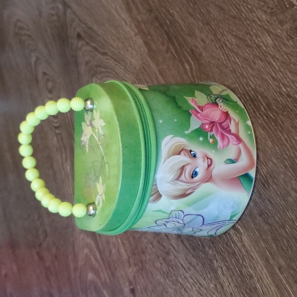 ๐ The Tin Company Original Disney Tinkerbell Tin Box Purse Handbag - Picture 3 of 15